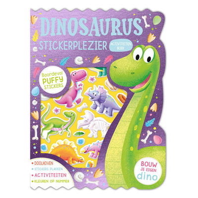 Rebo Publishers Dinosaurus Sticker Pleasure Stickerboek