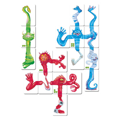 Rebo Publishers Mnky Game de cartas de Creepeas
