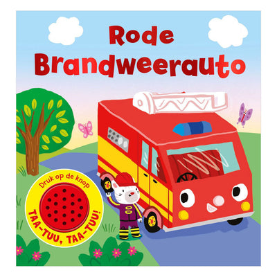 Libro sonoro: camion dei pompieri rosso. 1+