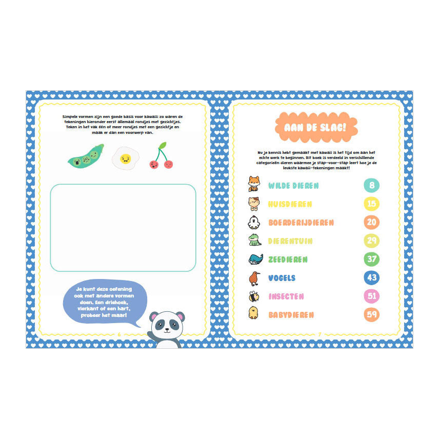 Rebo editores kawaii dibujo - animales