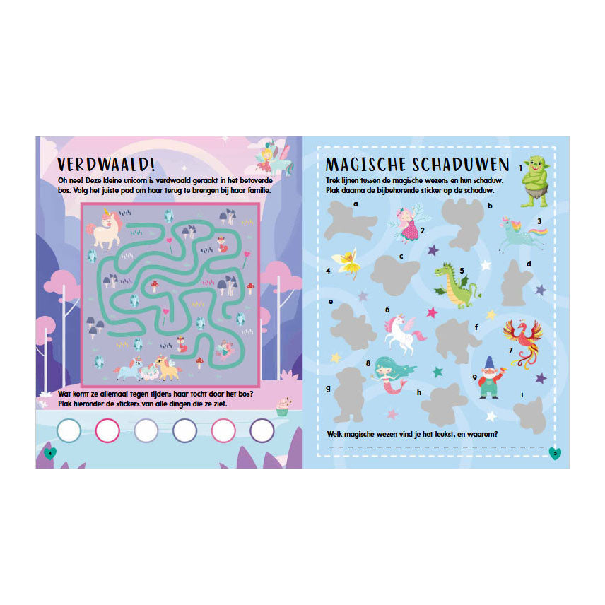 Rebo publishers doeboek unicorns - 1000 stickers