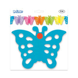 Boland vlinder guirlande, 4m. - afbeelding 2