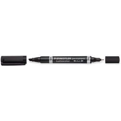 Rotulador permanente staedtler lumicolor permanente duo 348 negro