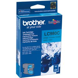 Cartuccia d'inchiostro Brother lc980c ciano