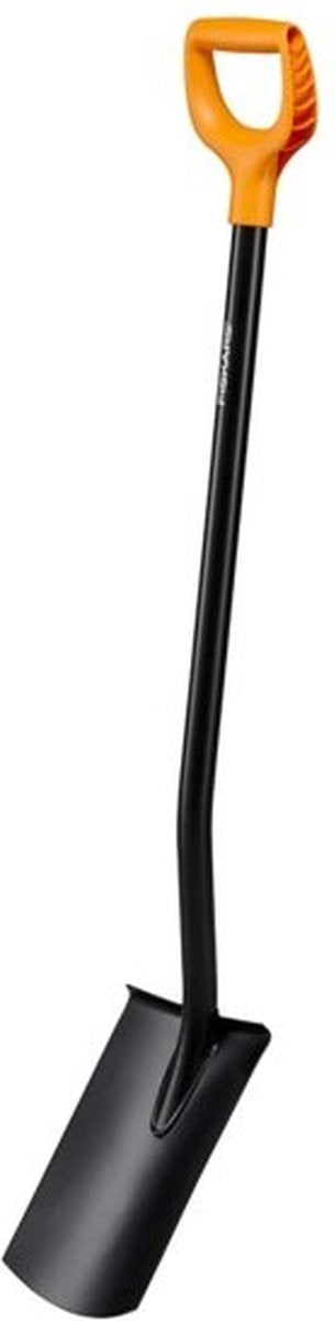 Pala redonda sólida Fiskars | vástago metálico | 1066717 - 1066717