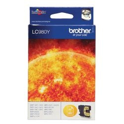 Cartuccia d'inchiostro Brother lc980y gialla