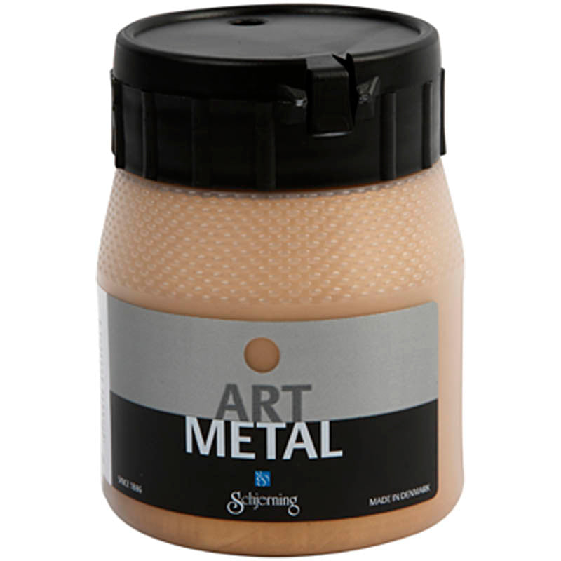 Schjerning hobby paint metallizzato, oro medio (5104), 250 ml 1 bottiglia
