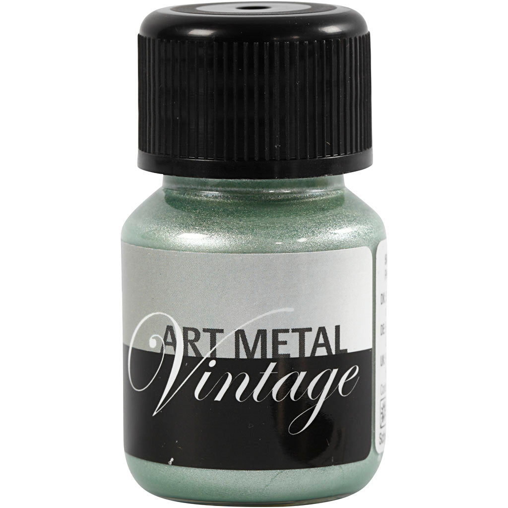 Schjerning hobby paint metalizado, nácar ågreen (5097), 30 ml 1 botella