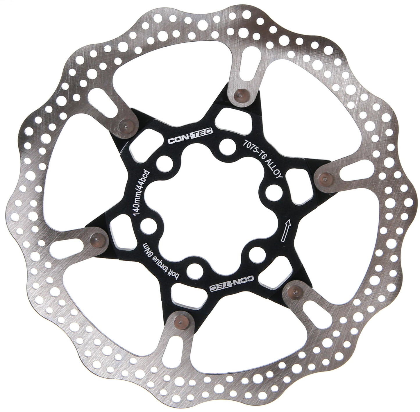 Contec remschijf cdr-hd 1 ct disc br. rotor cdr-hd1 140 mm 2-parts 6-hole