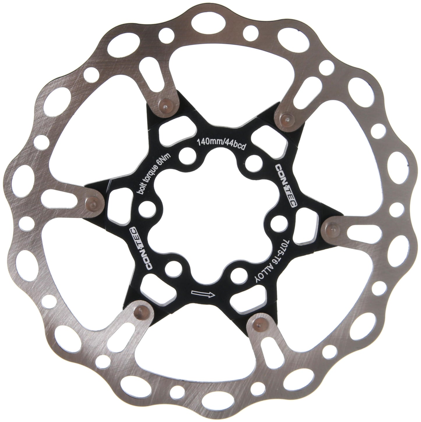Contec remschijf cdr-hd 2 ct disc br. rotor cdr-hd2 140 mm 2-parts 6-hole