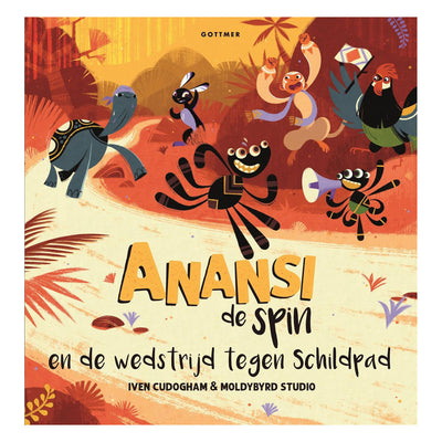 Gli editori Gottmer raggruppano Anansi il ragno e la partita contro la tartaruga