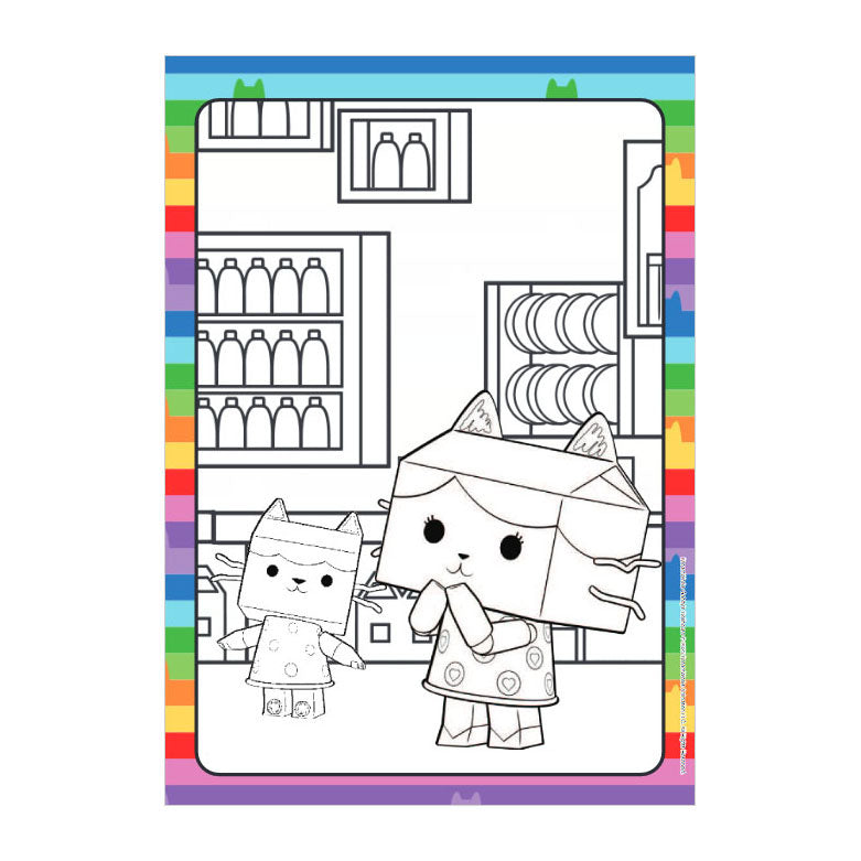 Gottmer uitgevers groep kleurboek: kleur mee met gabby 4+