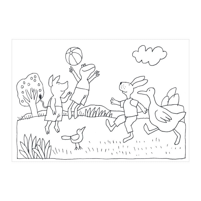 Gottmer uitgevers groep kleur mee met kikker