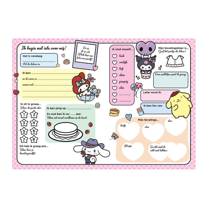 Amici di Hello Kitty Cinnamoroll - Libro degli amici