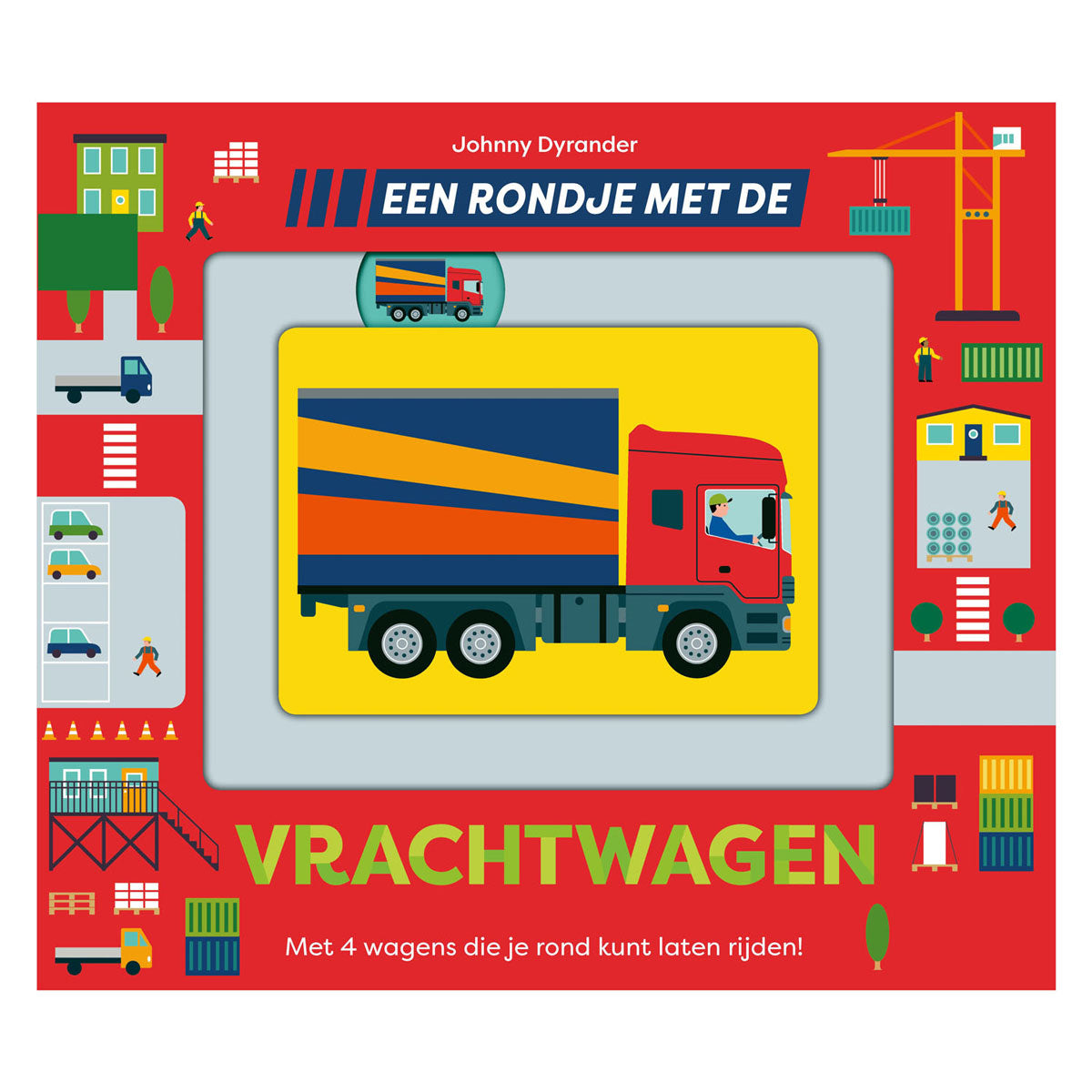 Gottmer uitgevers groep een rondje met de vrachtwagen - kartonboekje