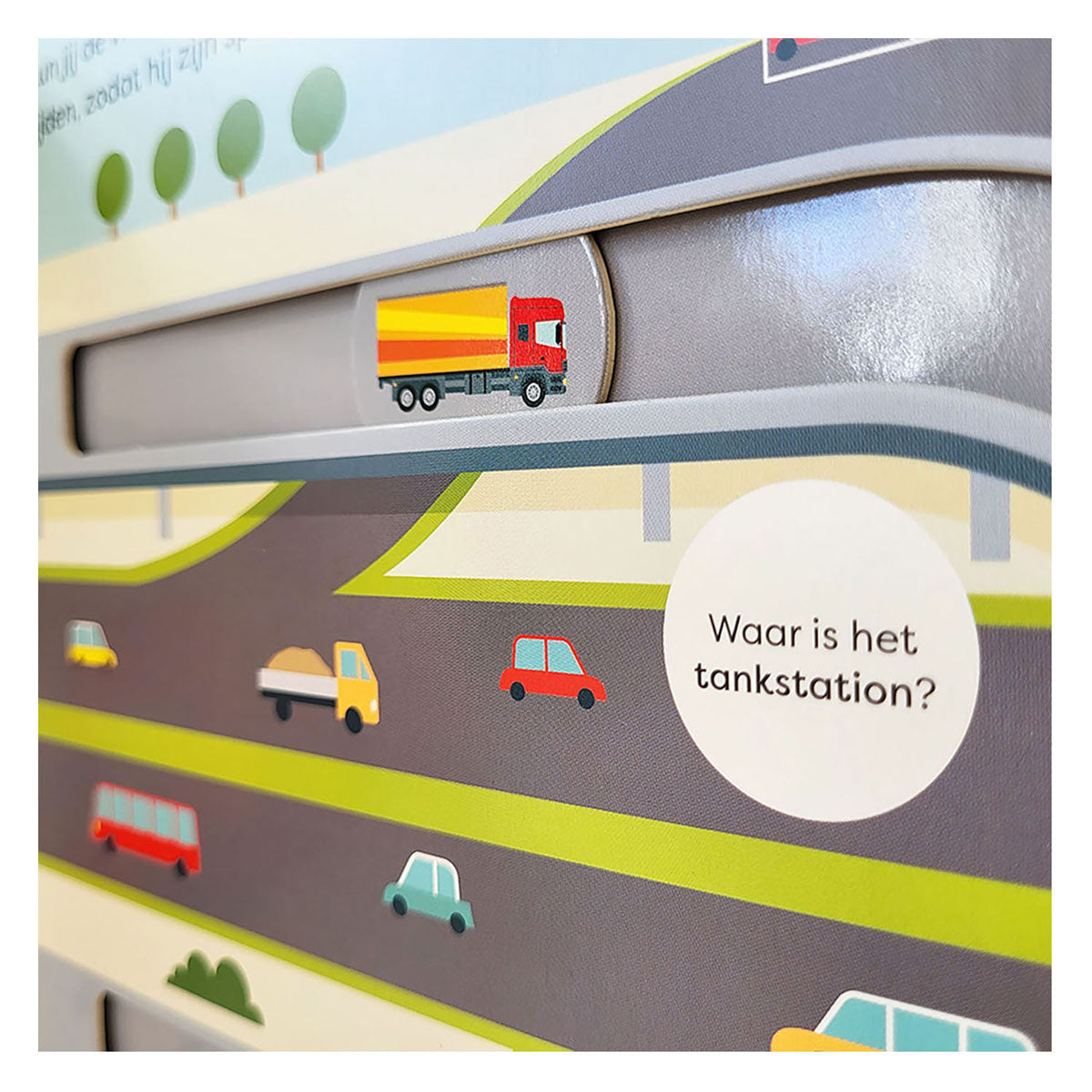 Gottmer uitgevers groep een rondje met de vrachtwagen - kartonboekje