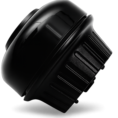 Edge fietsbel turney - zwart (werkplaatsverpakking)