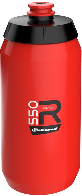 Polisport Bidon rs550 leggero 550 ml di rosso