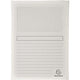 Sorteermap exacompta 50110e met venster a4 karton wit