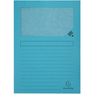 Carpeta clasificadora exacompta siempre azul claro