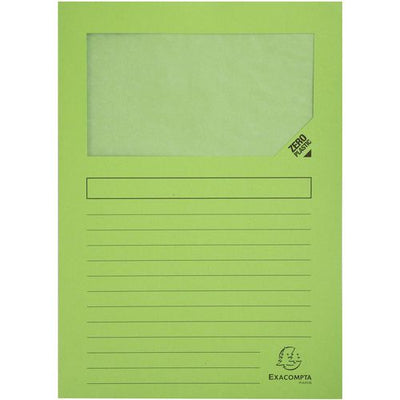 Carpeta clasificadora exacompta siempre verde claro