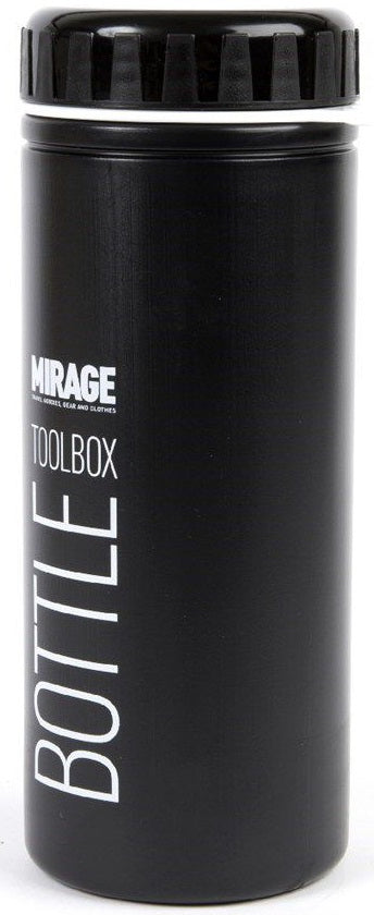 Mirage Tools, borraccia per attrezzi da 500 ml, nero su cartoncino