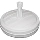 Soporte para sombrilla Eda 13l blanco
