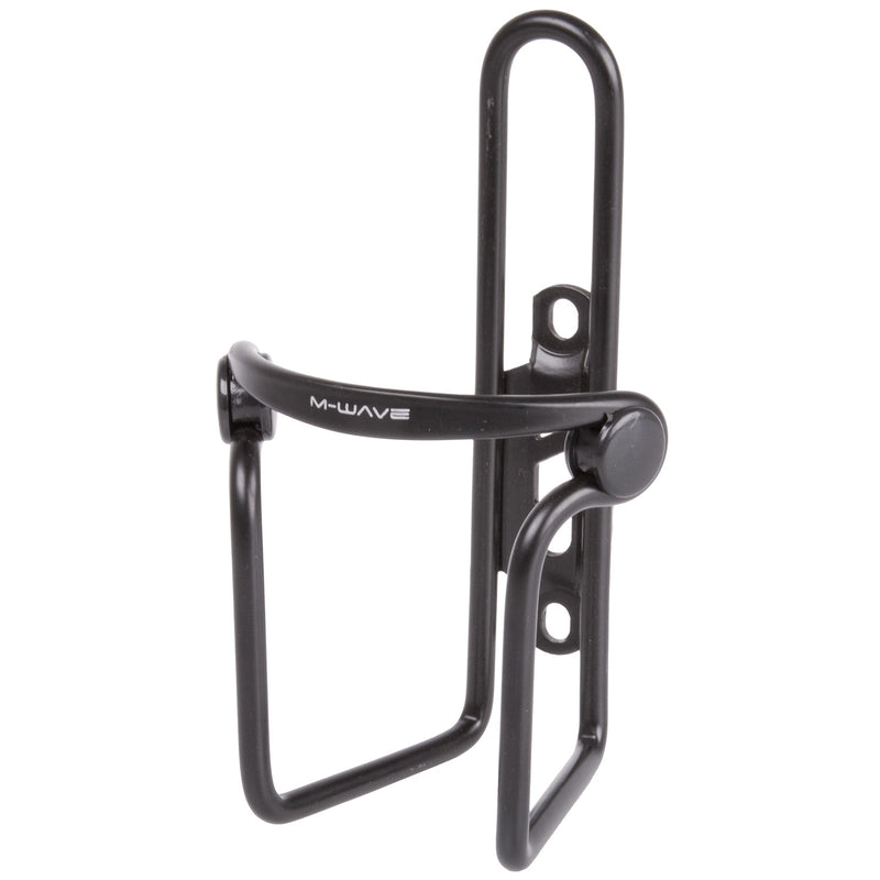 M-Wave BidOne Holder Alluminium con morsetti in PVC Nero