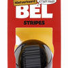 Nv ding dong bel 60mm stipes zwart met barcode kaart