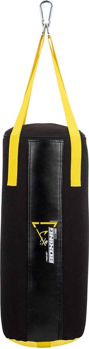 Saco de boxeo Avento - 20 kg 100 cm - negro amarillo