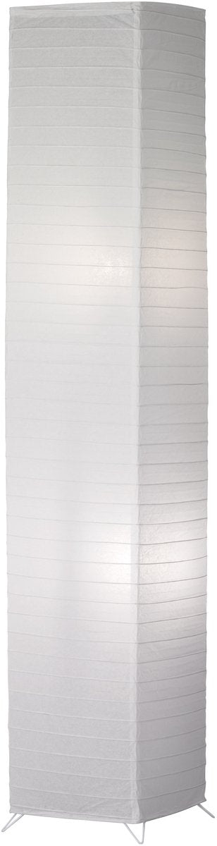 Rl live your light reality bamboo - vloerlamp - wit - excl. 2x e27 4,9 w - bewegingssensor