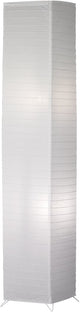 Rl live your light reality bamboo - vloerlamp - wit - excl. 2x e27 4,9 w - bewegingssensor