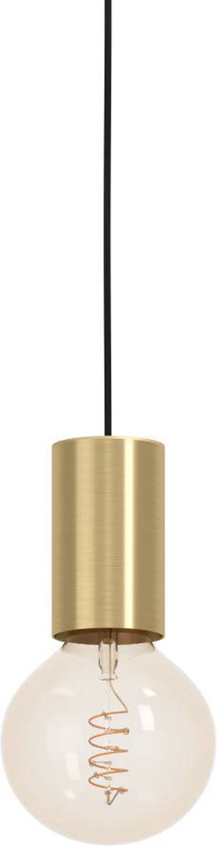 Eglo pozueta 1 hanglamp - e27 - ø 6,5 cm - goud - staal