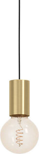 Eglo pozueta 1 hanglamp - e27 - ø 6,5 cm - goud - staal