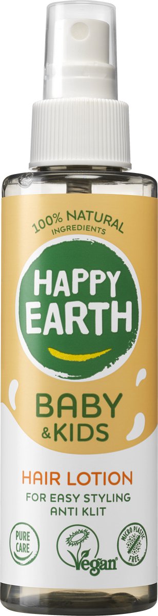 Happy earth hair lotion for baby kids 150 milliliters