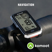Sigma ROX 2.0 GPS SW White Soporte de dirección estándar + Cable de carga USB-C - afbeelding 1