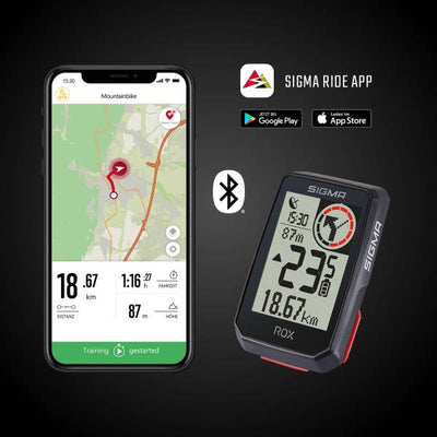 Sigma ROX 2.0 GPS SW Porta stard Swovlamp + Cavo di ricarica USB-C