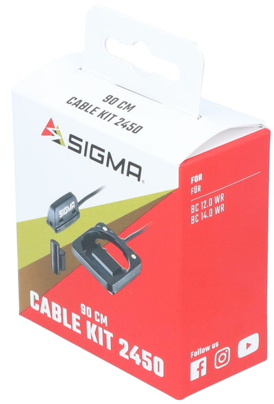 Sigma houder set met kabel en magneet 90 cm 2450 original serie 00544