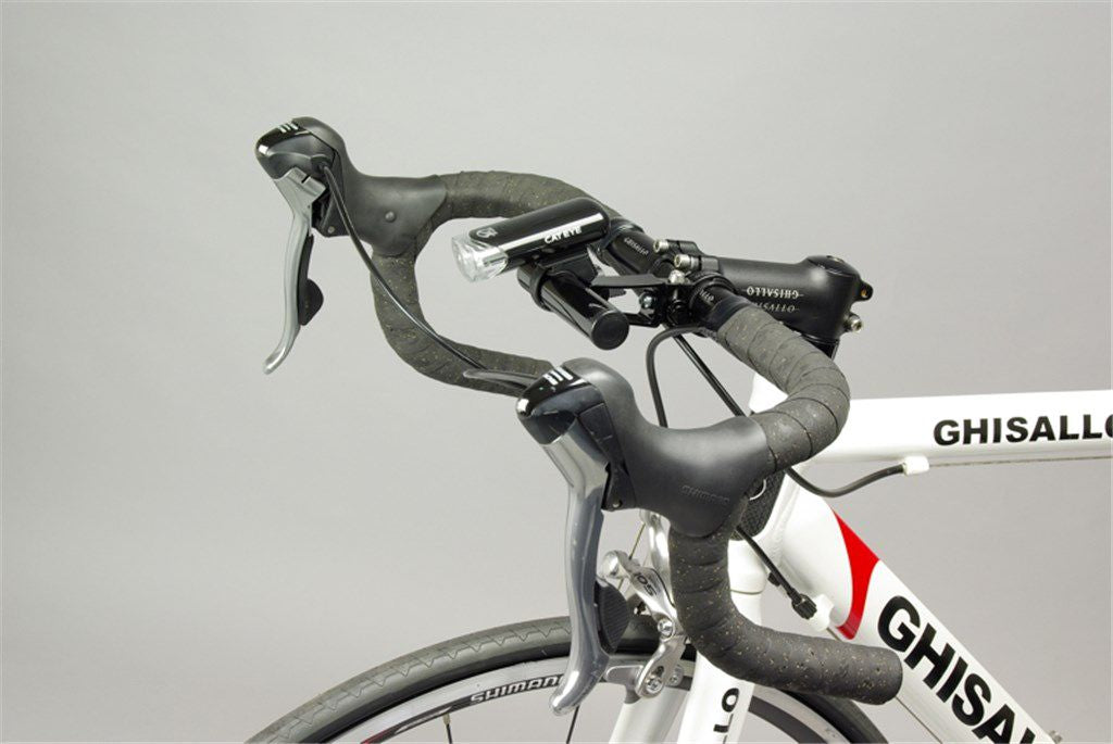 Porta dello sterzo di Minoura sovradimensionato per il supporto bidon comp-smartphone in bicicletta