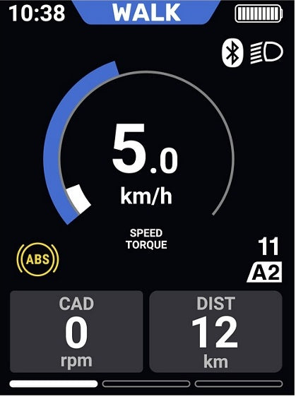Shimano E-Bike Display Bicycle Computer Passi SC-E610 senza supporto