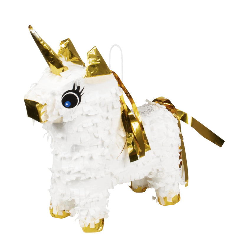 Mini pinata unicorno bianco