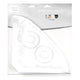 Douceur d'intã©rieur jabonera modelo rinconera plástico blanco