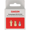 Assortimento di nippli per pompa Simson da 3 pezzi
