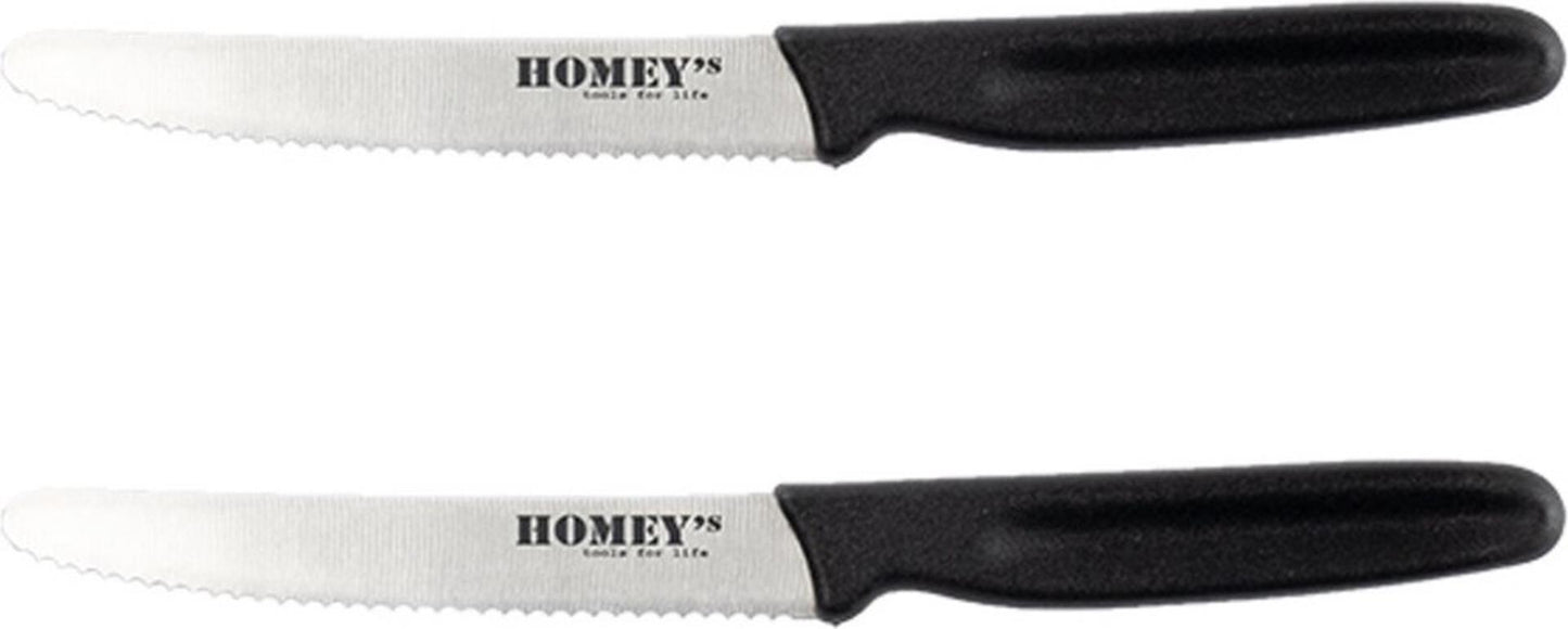 Homeij homey's mölti cuchillo de mesa 2 piezas en cartulina