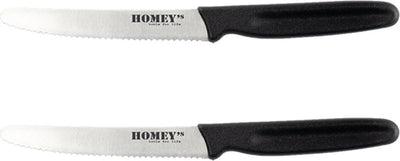 Homeij homey's mölti cuchillo de mesa 2 piezas en cartulina