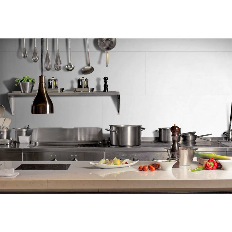 Grosfillex Grosfillex 5 st Wandtegels Gx Wall+ steen 45x90 cm wit