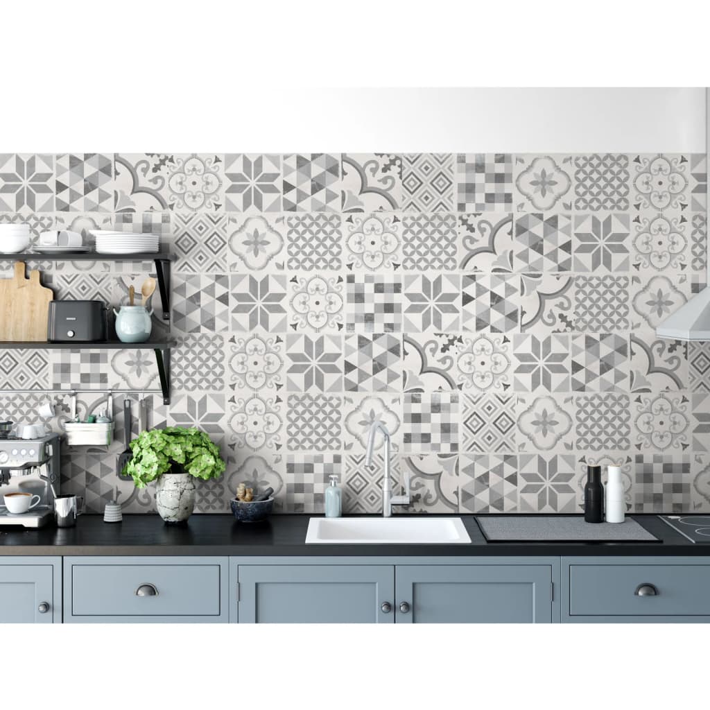 GROSFIFFEFEX GROSFIFFEDEX 9 Accento del pannello a parete PC 15.4x120 cm Andaluz Grey
