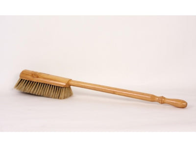 Luva recogedor de mano gris blanco pelo chino 45cm