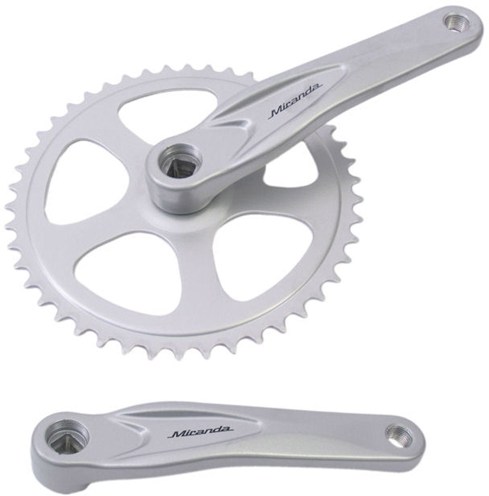 Miranda crankset alu zilver 46 tands 3 32 + 1 8 bulk