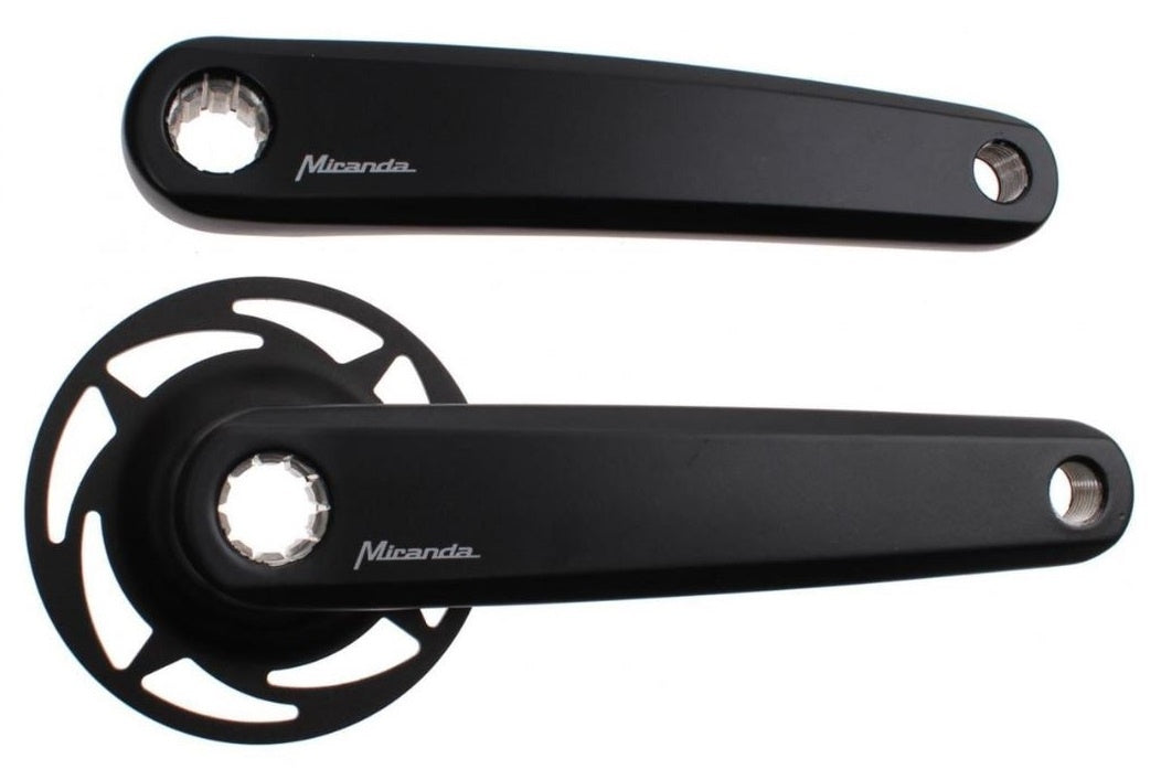 Miranda guarnitura e-bike bosch 2 isis delta 170mm nero + r-ring 857720